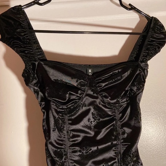 Motel Sinora Ruched Mini Dress - Picture 4 of 4